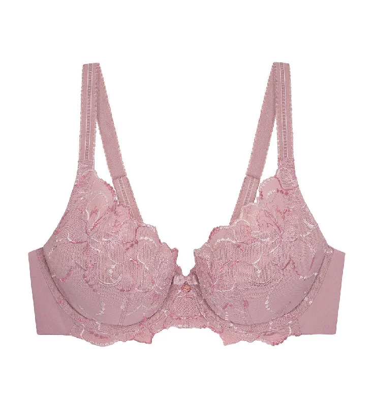 FLORALE ROMANTIC GARDENIA WIRED PADDED DEEP V BRA