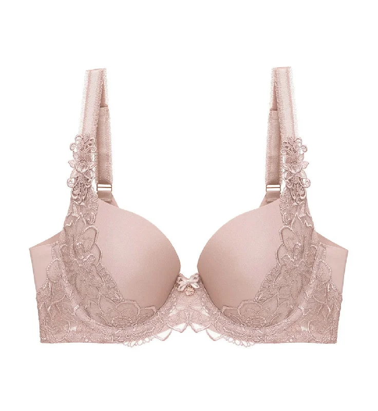 FLORALE ROSE WIRED PADDED BRA