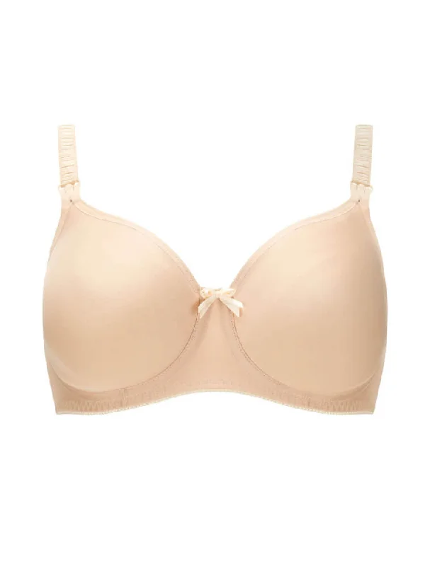 Pure Nursing Drop Cup Bra - Nude