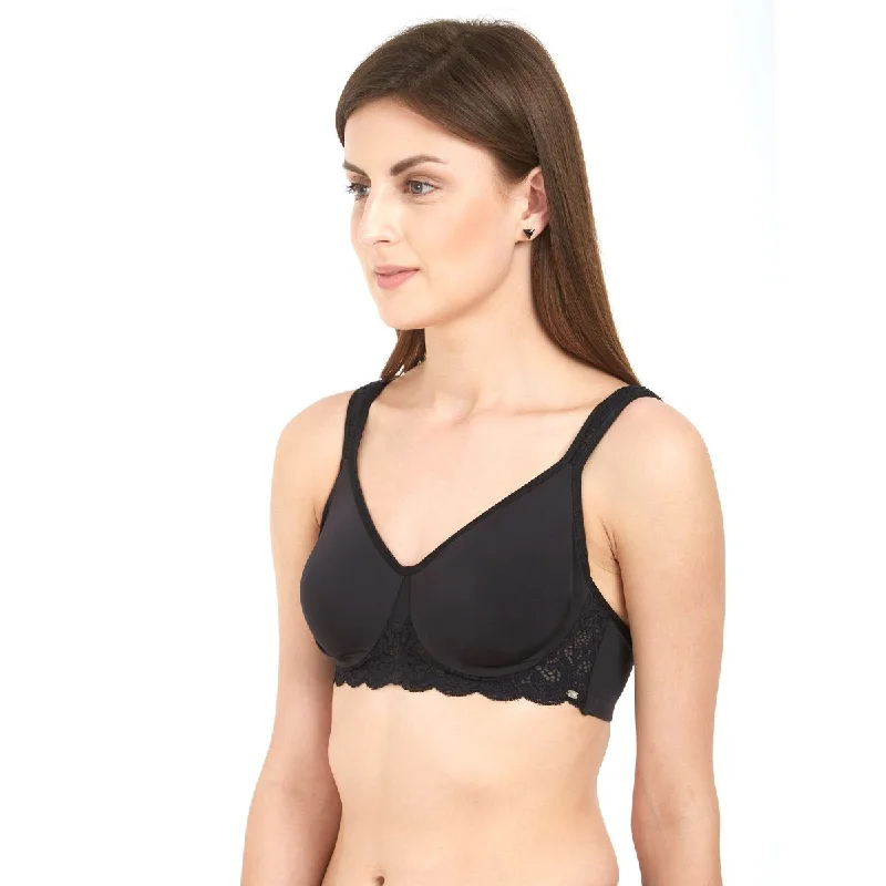 Full Coverage Non Padded Wired Lace Bra (Pack Of 2) FB-609