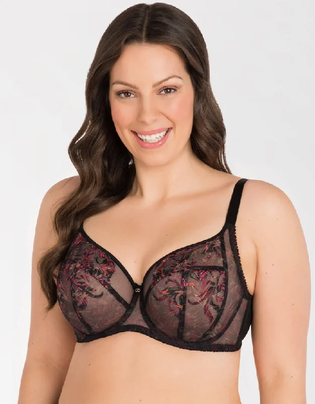 Gorsenia Jenny Balconette Bra Black