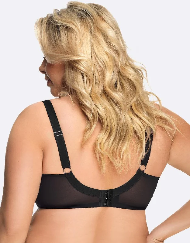 Gorsenia Roma Balconette Bra Black