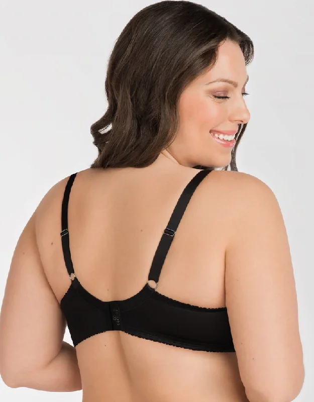 Gorsenia Zoya Balconette Bra Black