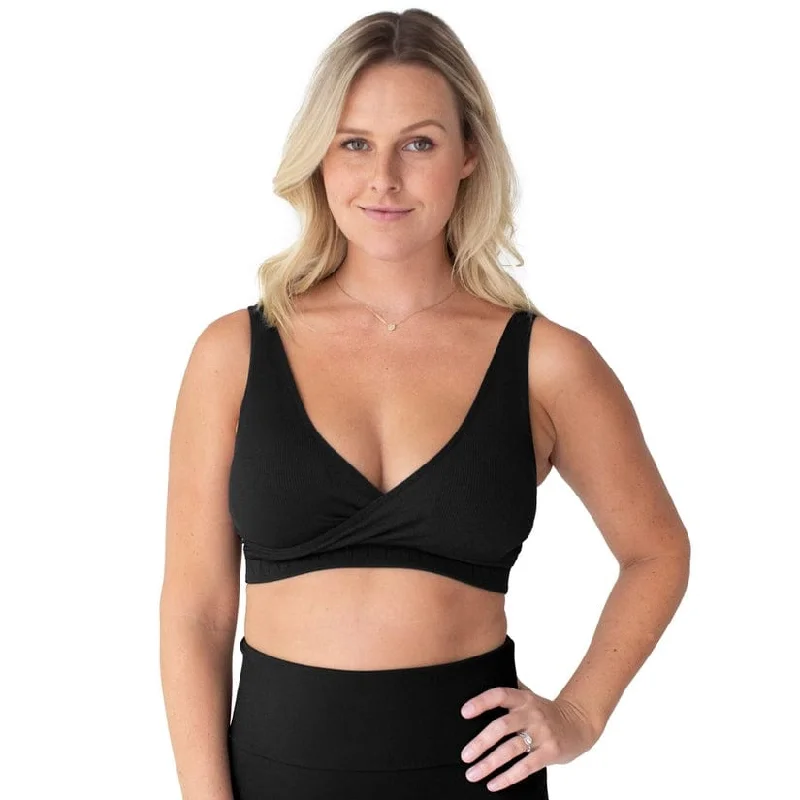 Kindred Bravely Sublime® Adjustable Crossover Nursing & Lounge Bra - Busty