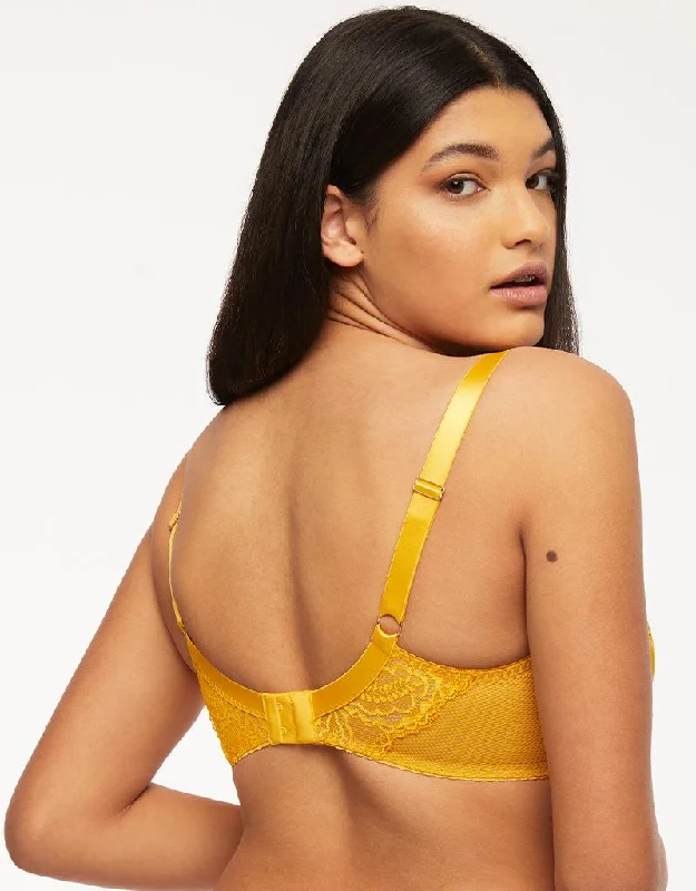 Kinga Sun Kiss Balconette Bra Yellow