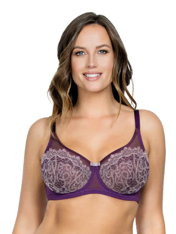 Lulu Underwire Bra - Grape - P5612