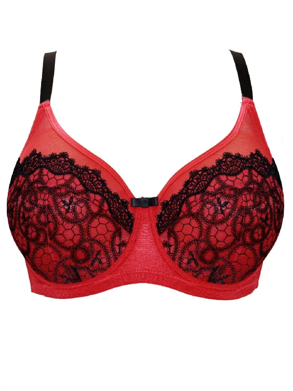 Lulu Underwire Bra - Scarlette - P5612