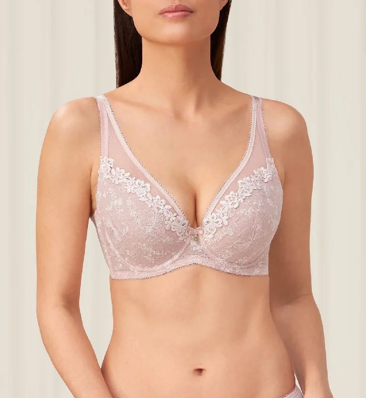 MALLOW EMBROIDERY WIRED PADDED BRA