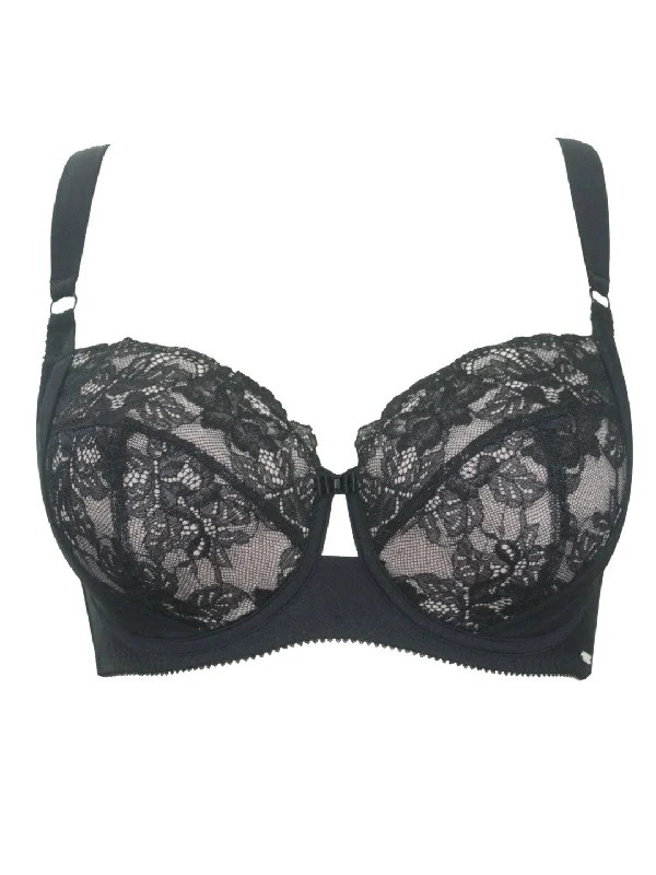 Marion Unlined Wire Bra - Black - P5392