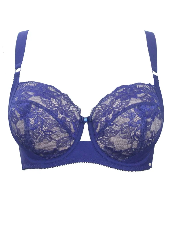 Marion Unlined Wire Bra - Lapis Blue - P5392