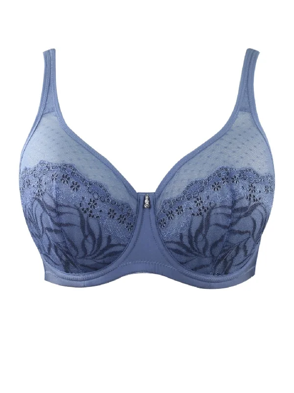 Marrianne Unlined Wire Bra - Cobalt Blue - P5152