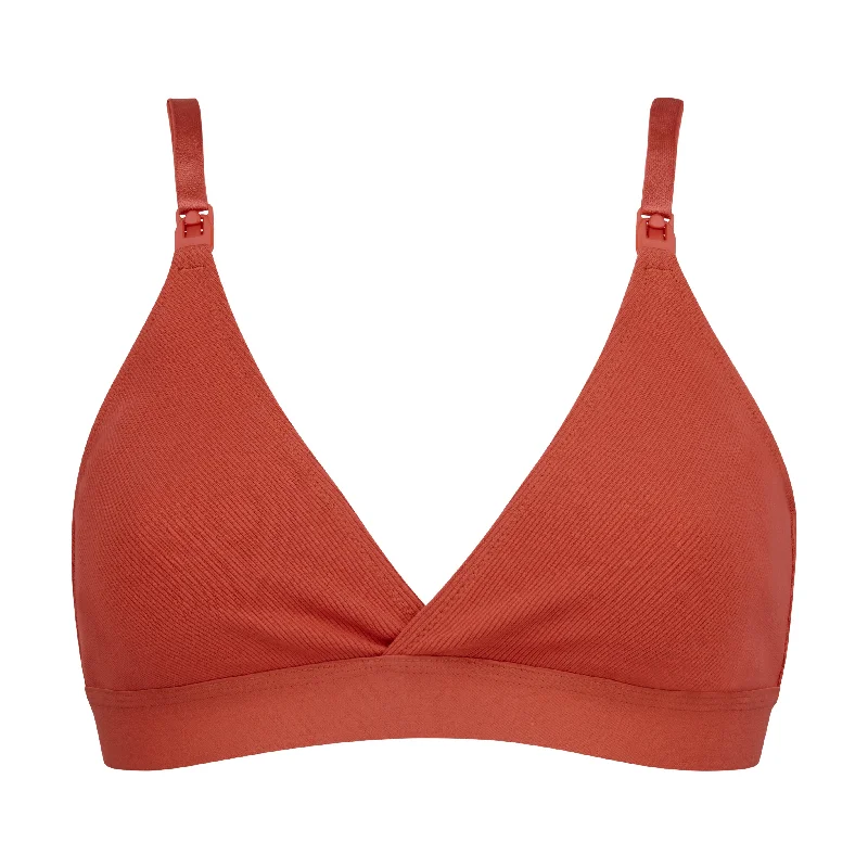 Maya Black + Terracotta Nursing Bra Bundle