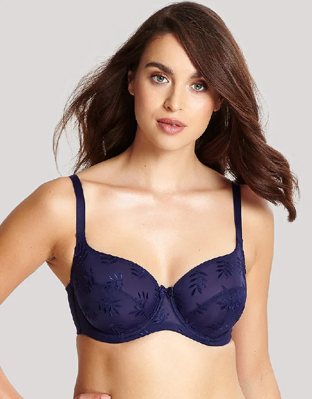 Panache Superbra Tango Balconette Bra Navy