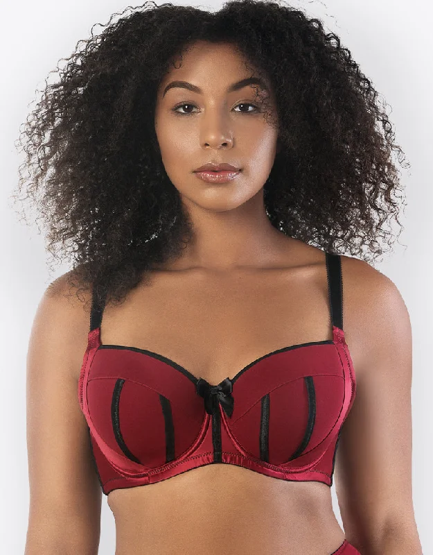 Parfait Charlotte Padded Balconette Bra Rio Red