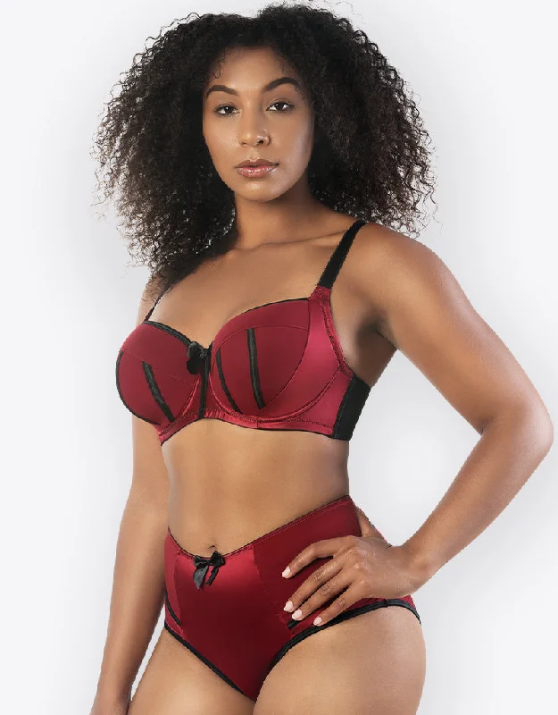 Parfait Charlotte Padded Balconette Bra Rio Red