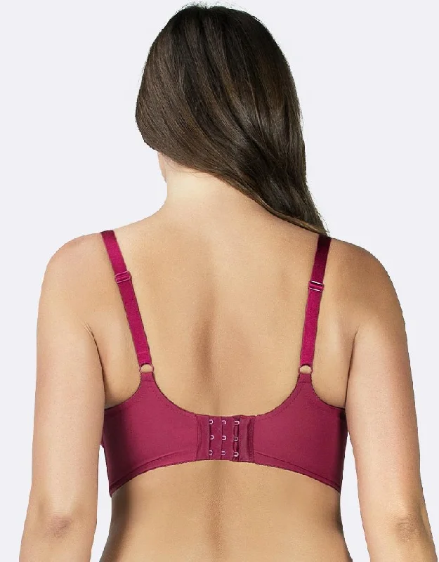 Parfait Cora Longline Bra Crimson