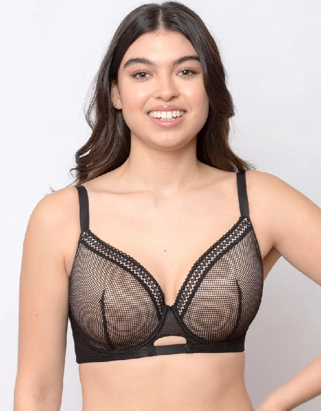 Parfait London Moulded Balconette Bra Black