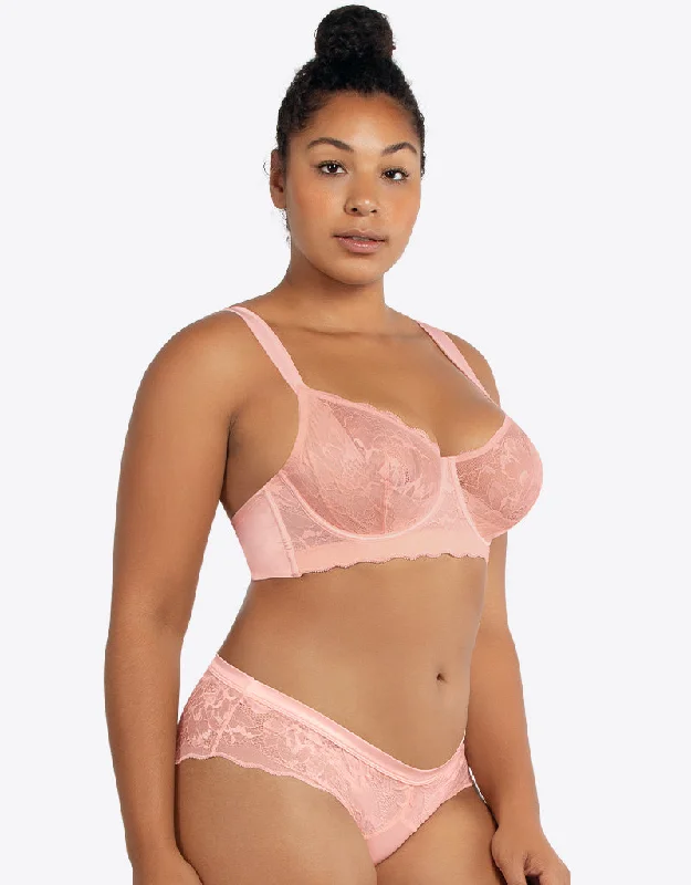 Parfait Vanessa Unlined Wired Bra Peach