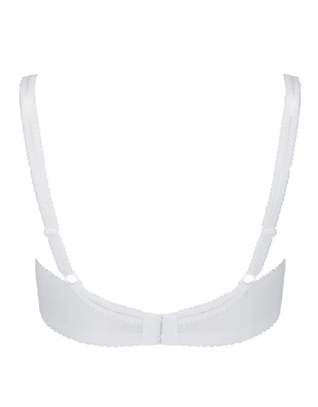 Pour Moi Madison Balconette Bra White