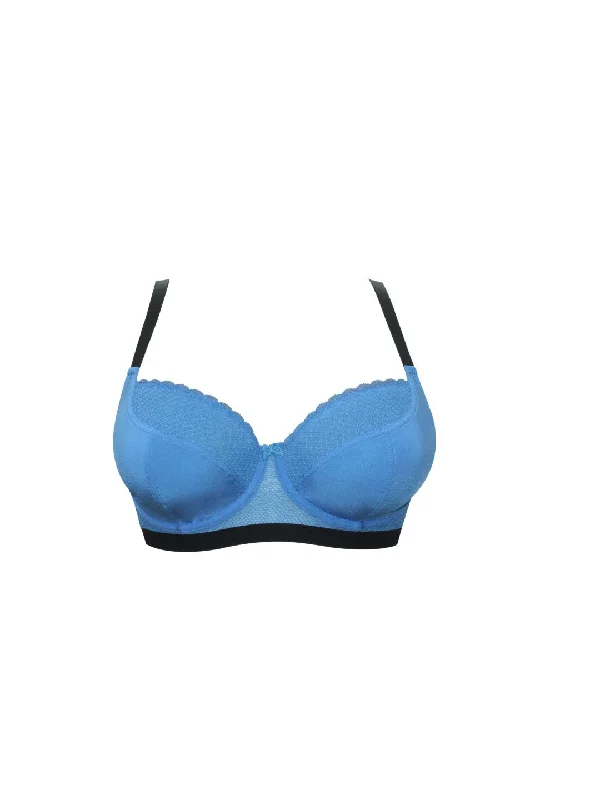 Romina Unlined Wire Bra - Mediterranean Blue - P5522