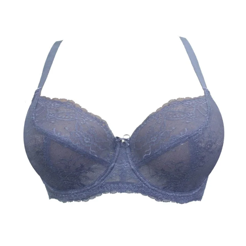 Sandrine Unlined Wire Bra - French Blue - P5352