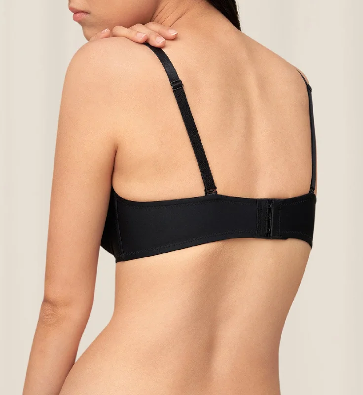 SIMPLY EVERYDAY WIRED PUSH UP DETACHABLE BRA