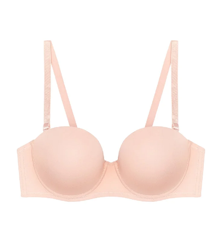 SIMPLY EVERYDAY WIRED PUSH UP DETACHABLE BRA