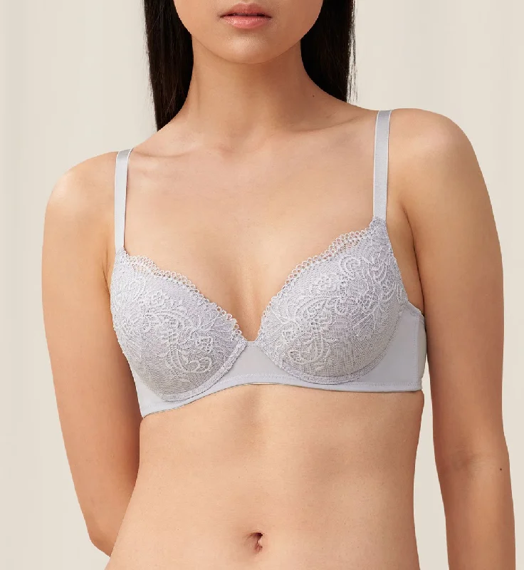 SIMPLY STYLE LARKSPUR WIRED PADDED HALF CUP BRA