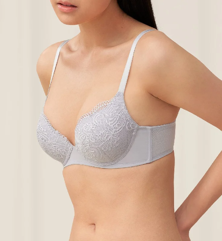 SIMPLY STYLE LARKSPUR WIRED PADDED HALF CUP BRA