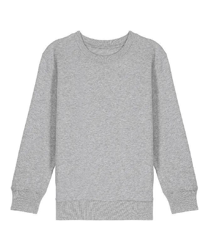 Heather Grey - Kids Mini Changer 2.0 iconic crew neck sweatshirt (STSK181)