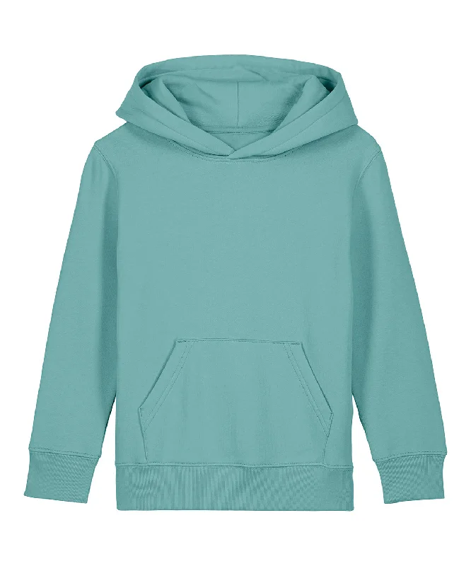 Teal Monstera - Kids Mini Cruiser 2.0 iconic hoodie sweatshirt (STSK180)