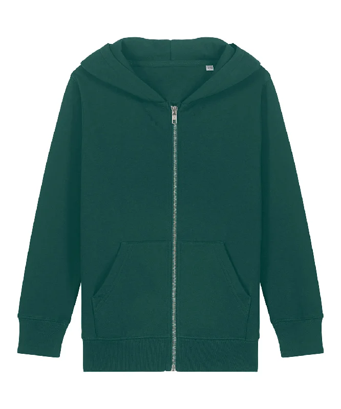 Glazed Green - Kids Mini Cultivator 2.0 iconic zip-thru hoodie sweatshirt (STSK182)