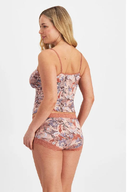 Parisienne Cotton Camisole (Terracotta)