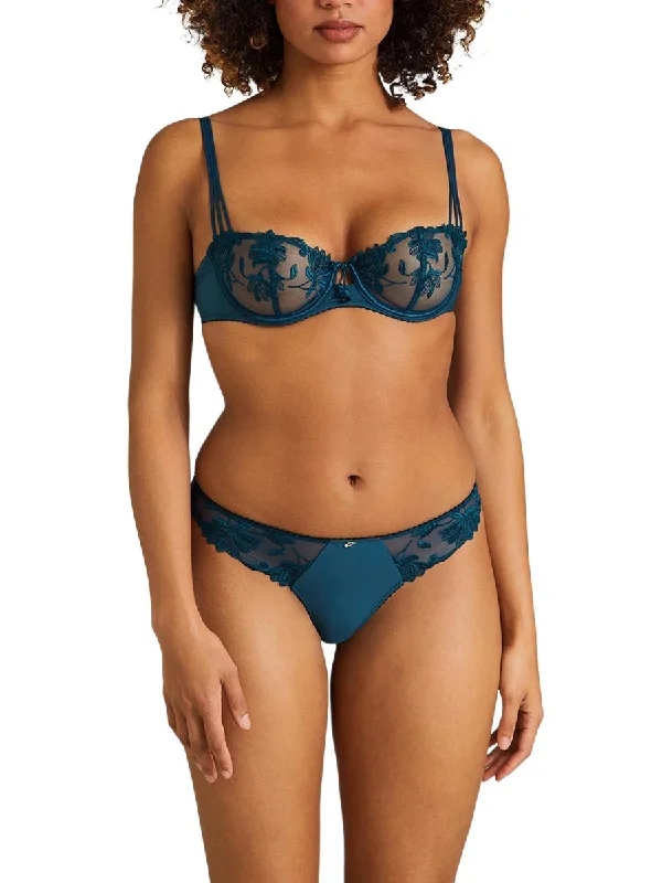 Lovessence Half Cup Bra - Imperial Green