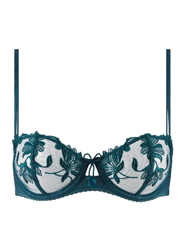 Lovessence Half Cup Bra - Imperial Green