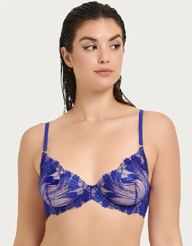 Bluebella Colette Plunge Bra Blue