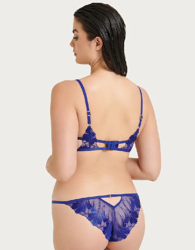 Bluebella Colette Plunge Bra Blue