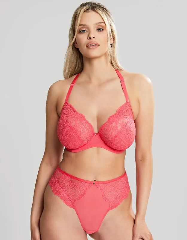 Cleo By Panache Addison Plunge Bra Paradise Pink