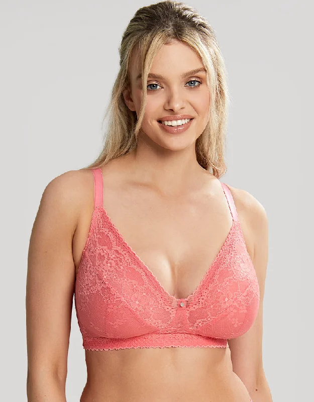 Cleo By Panache Alexis Non Wired Bralette Sunkiss Coral