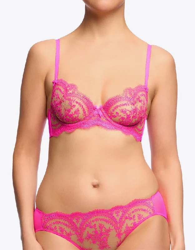 Dita Von Teese Severine Plunge Bra Neon Candy