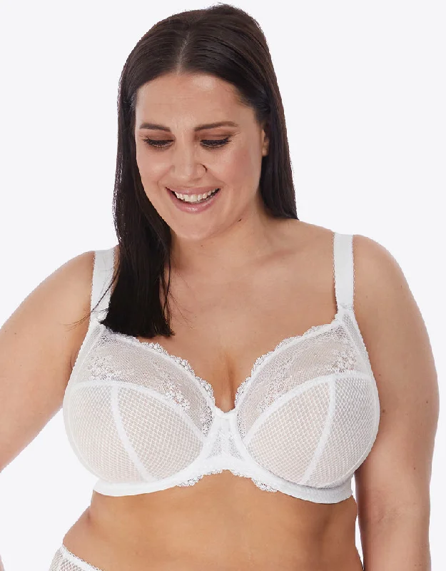 Elomi Charley Plunge Bra White