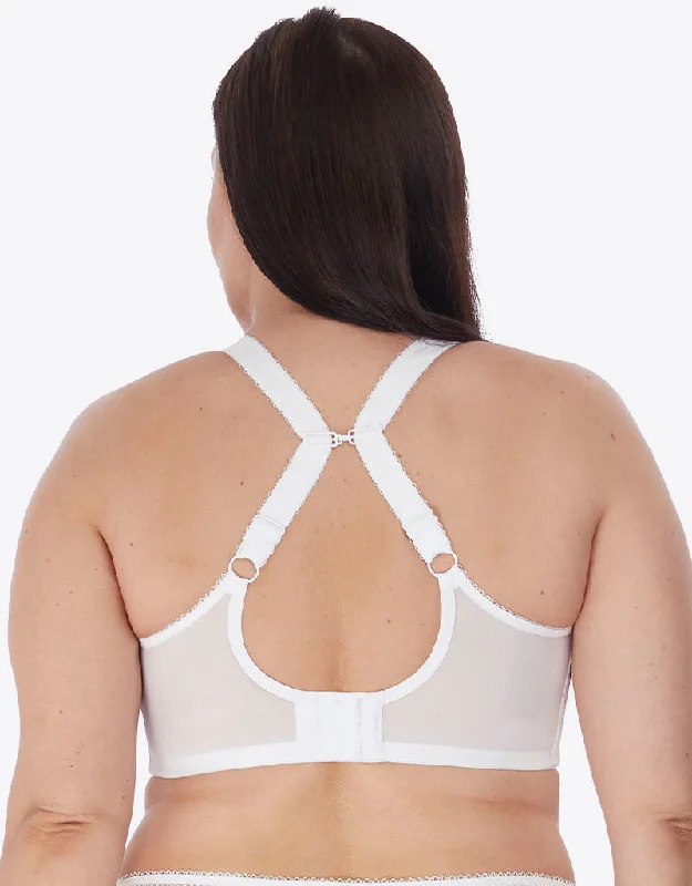 Elomi Charley Plunge Bra White