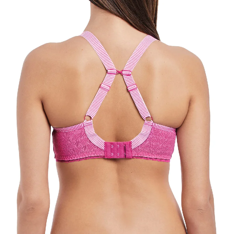 Freya Deco Vibe J-Hook Plunge Bra - Orchid Color