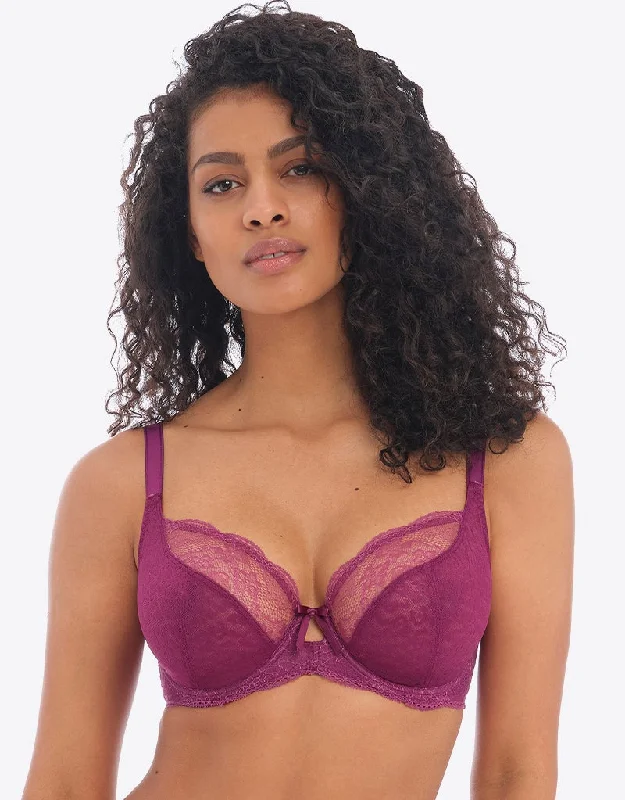 Freya Fancies Plunge Bra Berry