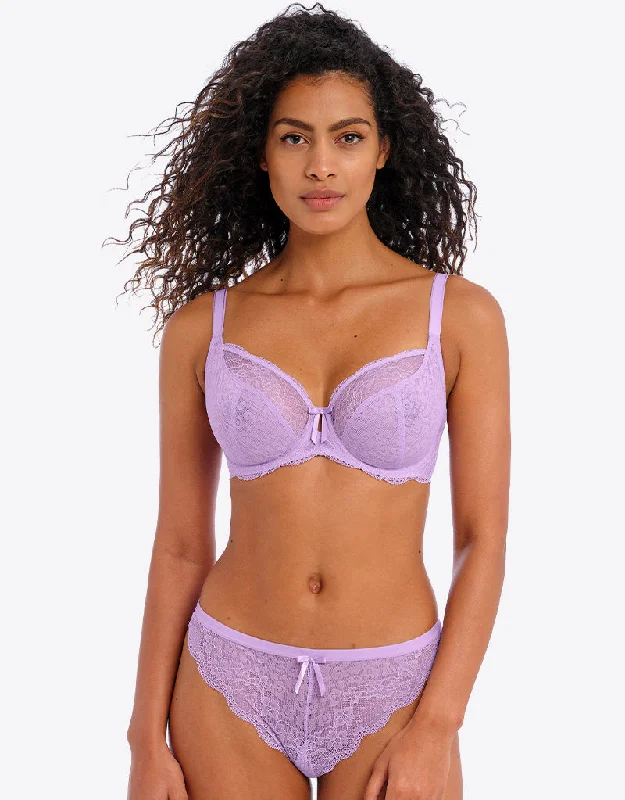 Freya Fancies Plunge Bra Purple Rose