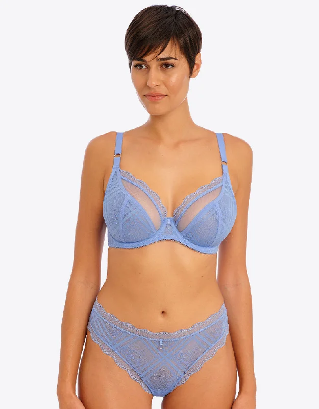 Freya Fatale Plunge Bra Cornflower Blue