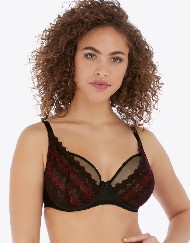 Freya Festival Vibe High Apex Bra Black