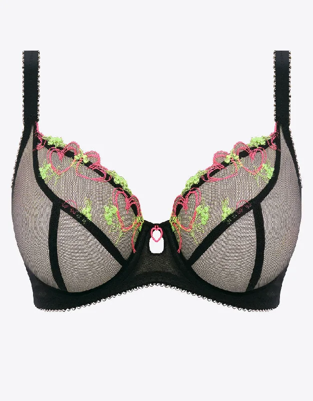 Freya Loveland Plunge Bra Black