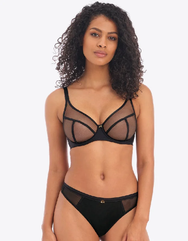 Freya Snapshot High Apex Plunge Bra Black