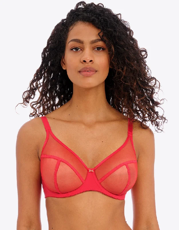 Freya Snapshot High Apex Plunge Bra Chilli Red